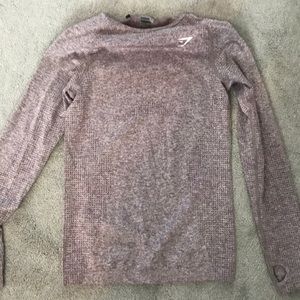 Gymshark purple long sleeve